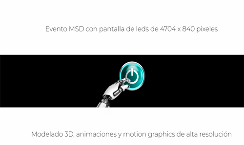 ANIMACIONES 3D MANO ROBOT MSD